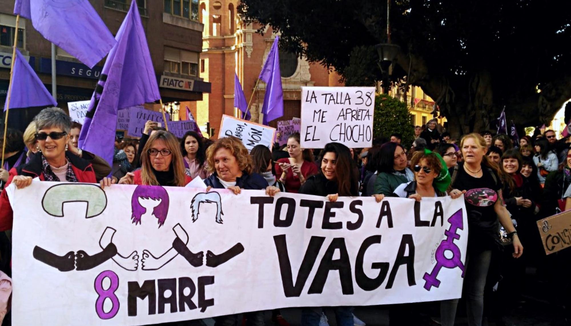 HUELGA DIA DE LA DONA CASTELLÓ 2018 (1)